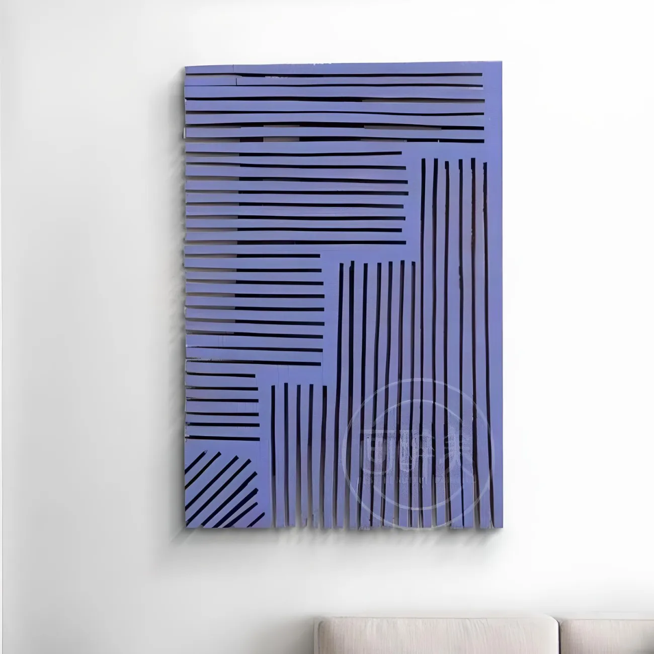 Минималистская декоративная трехмерная картина "Пьяная красавица" 37900-30