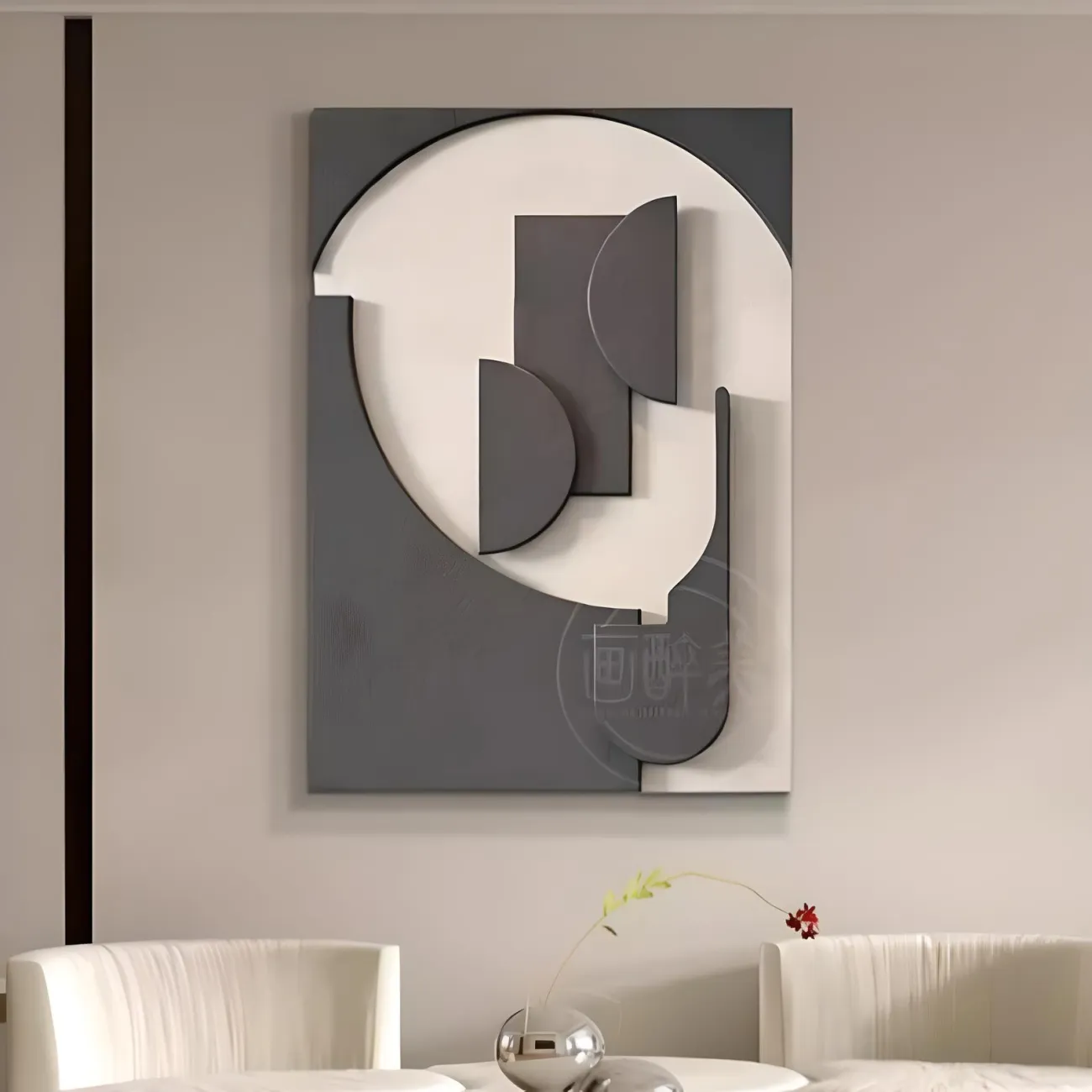 Трехмерная декоративная минималистская картина "Пьяная красавица" 37902-30 Трехмерная декоративная минималистская картина "Пьяная красавица" 37902-30