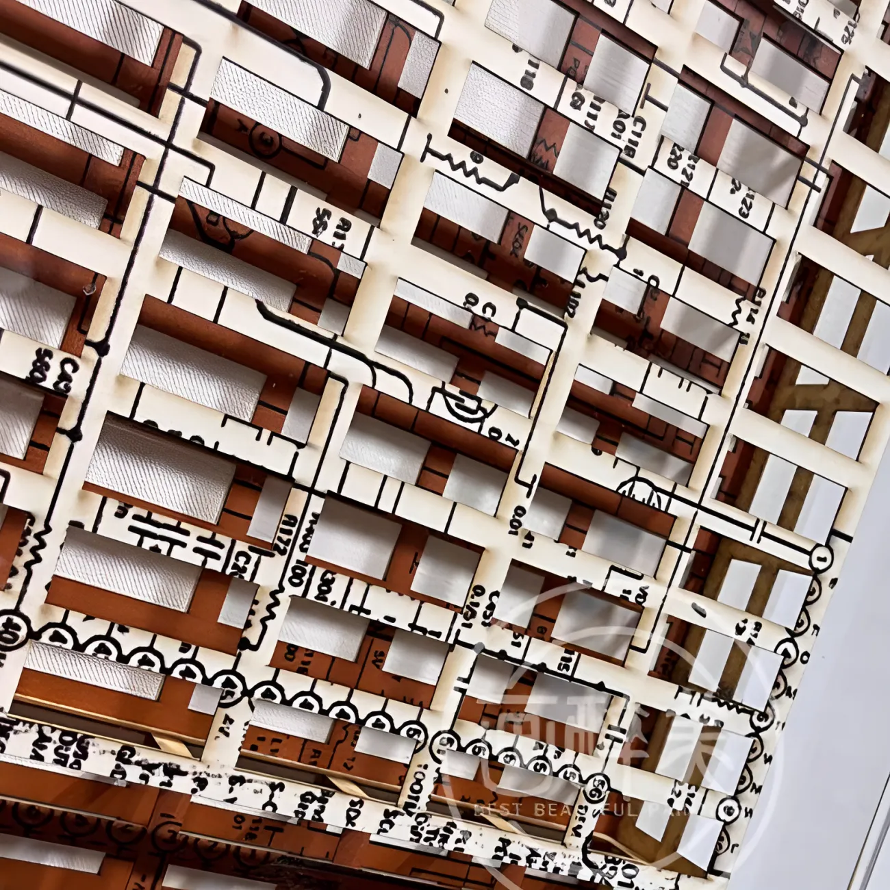 Дизайнерская современная акриловая картина "Пьяная красавица" 37908-30