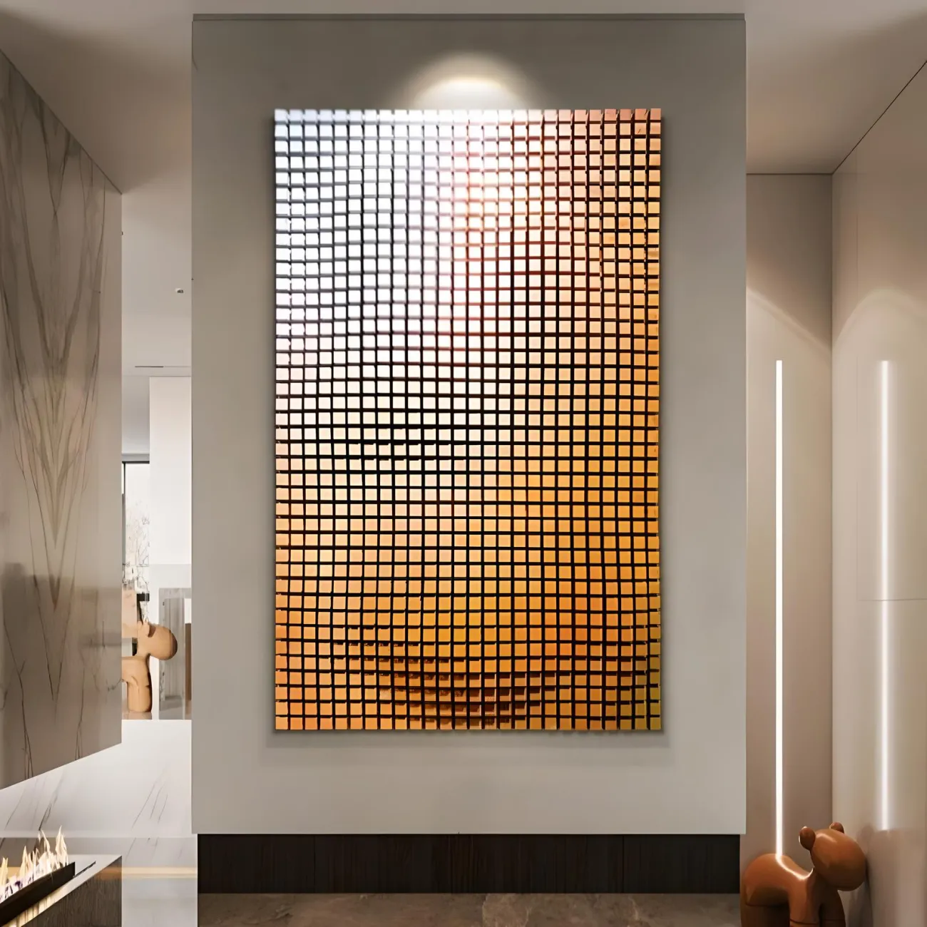 Трехмерная декоративная деревянная картина "Пьяная красавица" 37909-30