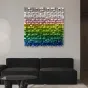 Постмодернистская трехмерная декоративная картина "Пьяная красавица" 37912-30