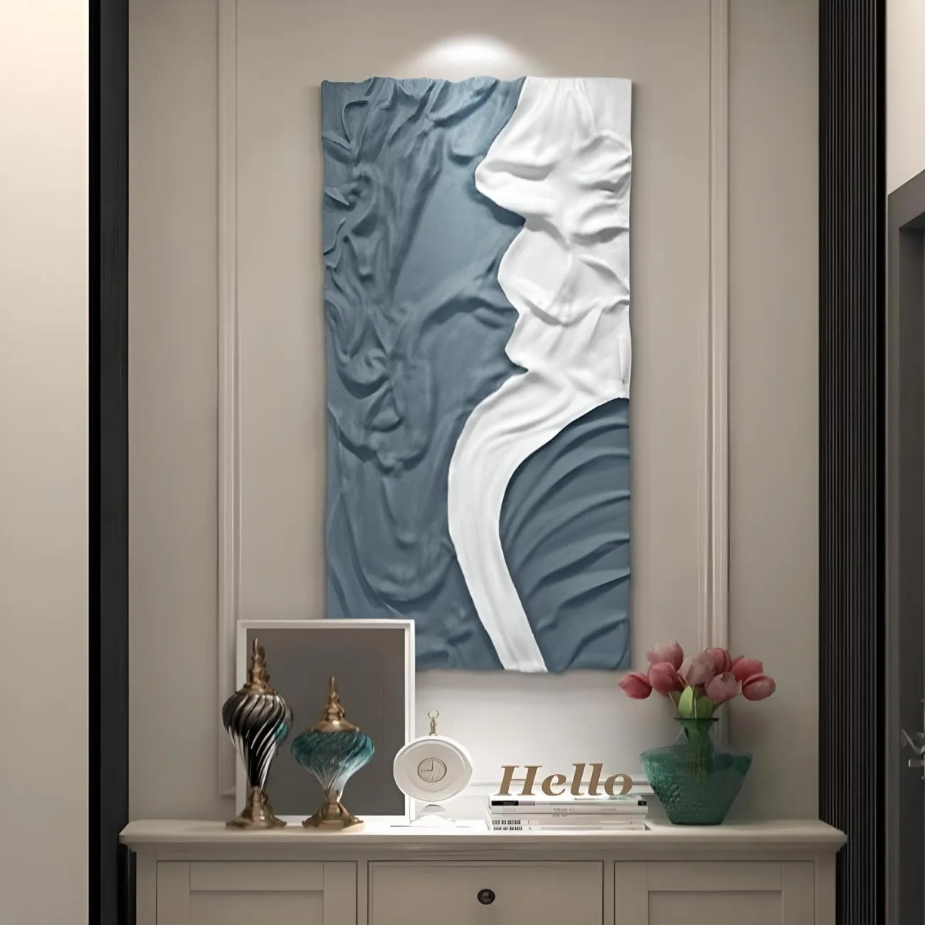 Трехмерная рельефная картина "Klein Blue" 37917-30 Трехмерная рельефная картина "Klein Blue" 37917-30