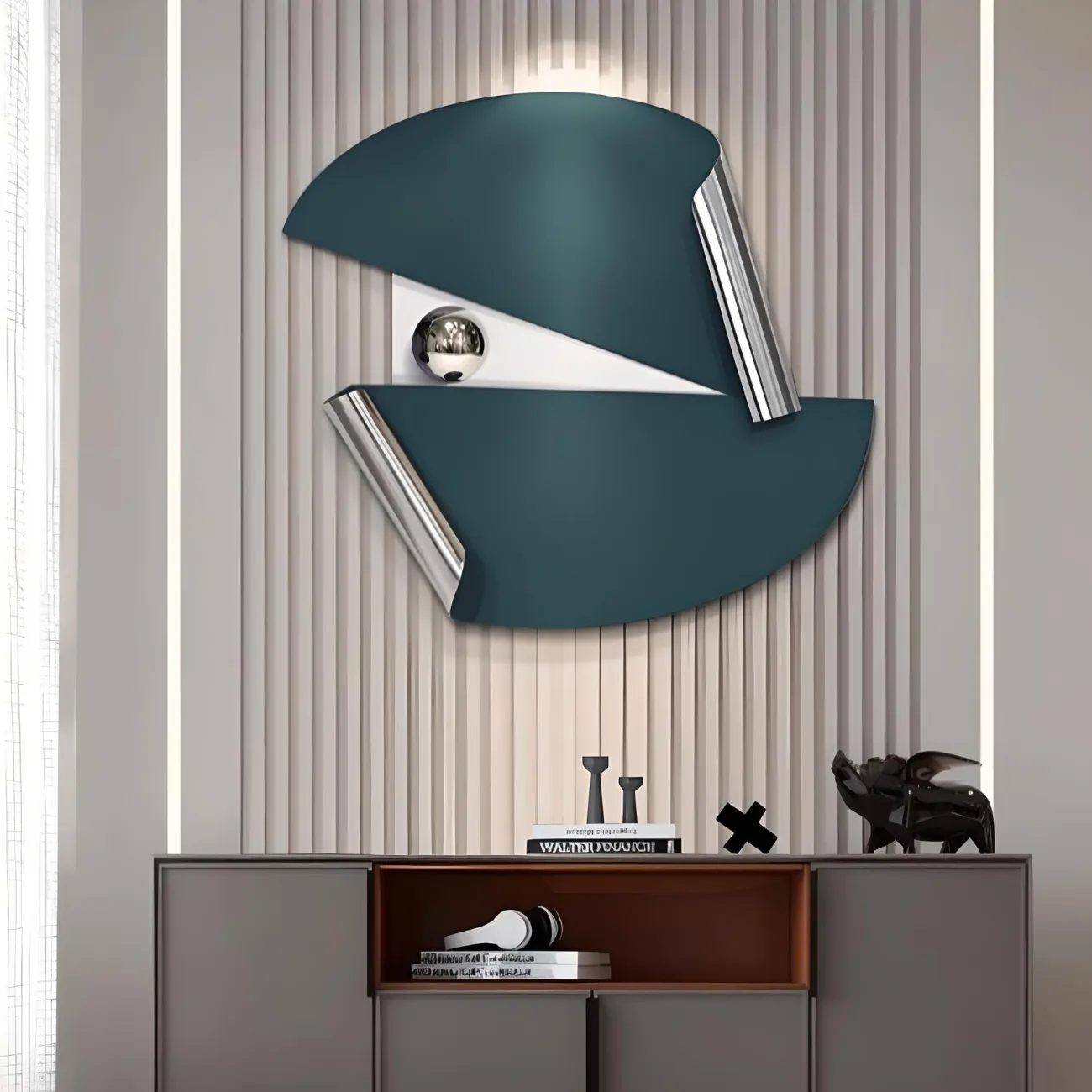 Итальянская минималистичная металлическая картина "Пьяная красавица" 37920-30 Итальянская минималистичная металлическая картина "Пьяная красавица" 37920-30