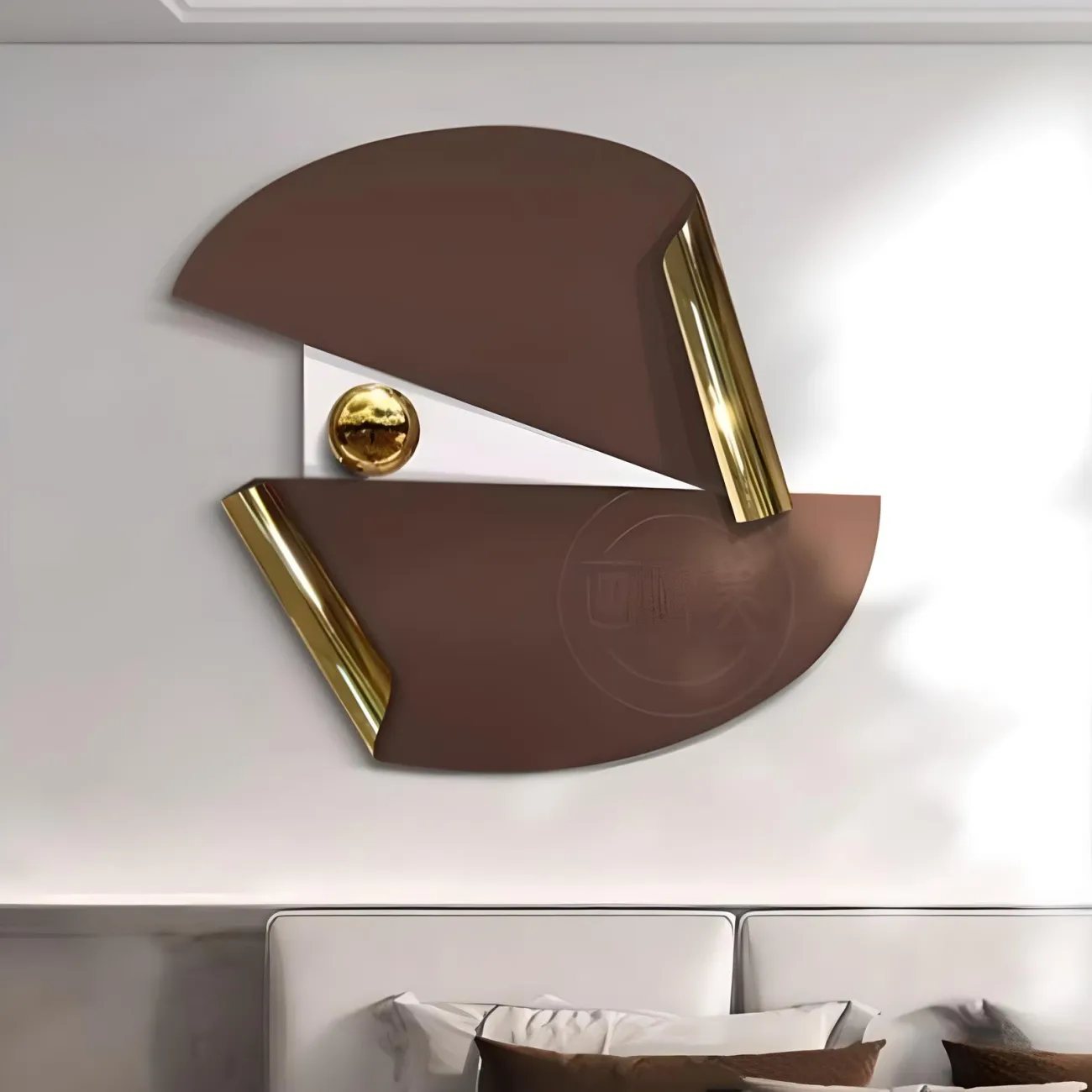 Итальянская минималистичная металлическая картина "Пьяная красавица" 37920-30 Итальянская минималистичная металлическая картина "Пьяная красавица" 37920-30