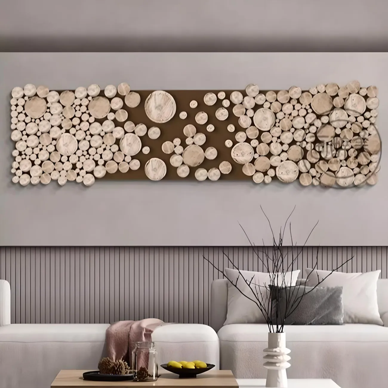 Нишевая креативная деревянная картина "Пьяная красавица" 37921-30