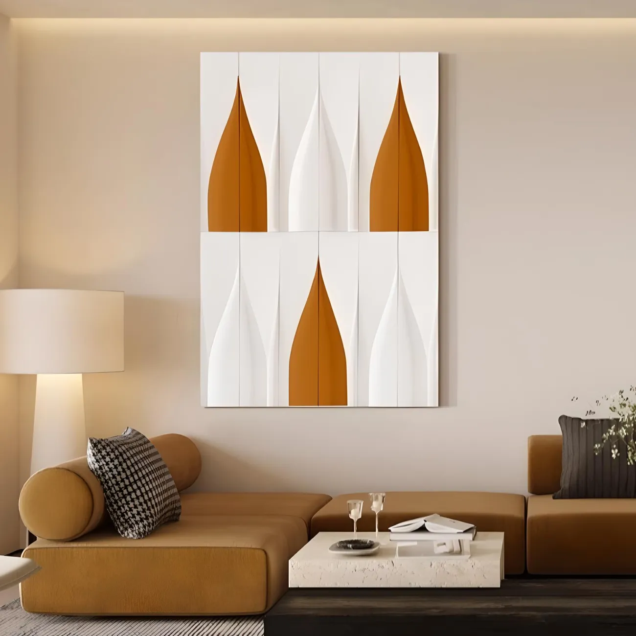 Скандинавская минималистская рельефная картина "Пьяная красавица" 37924-30 Скандинавская минималистская рельефная картина "Пьяная красавица" 37924-30