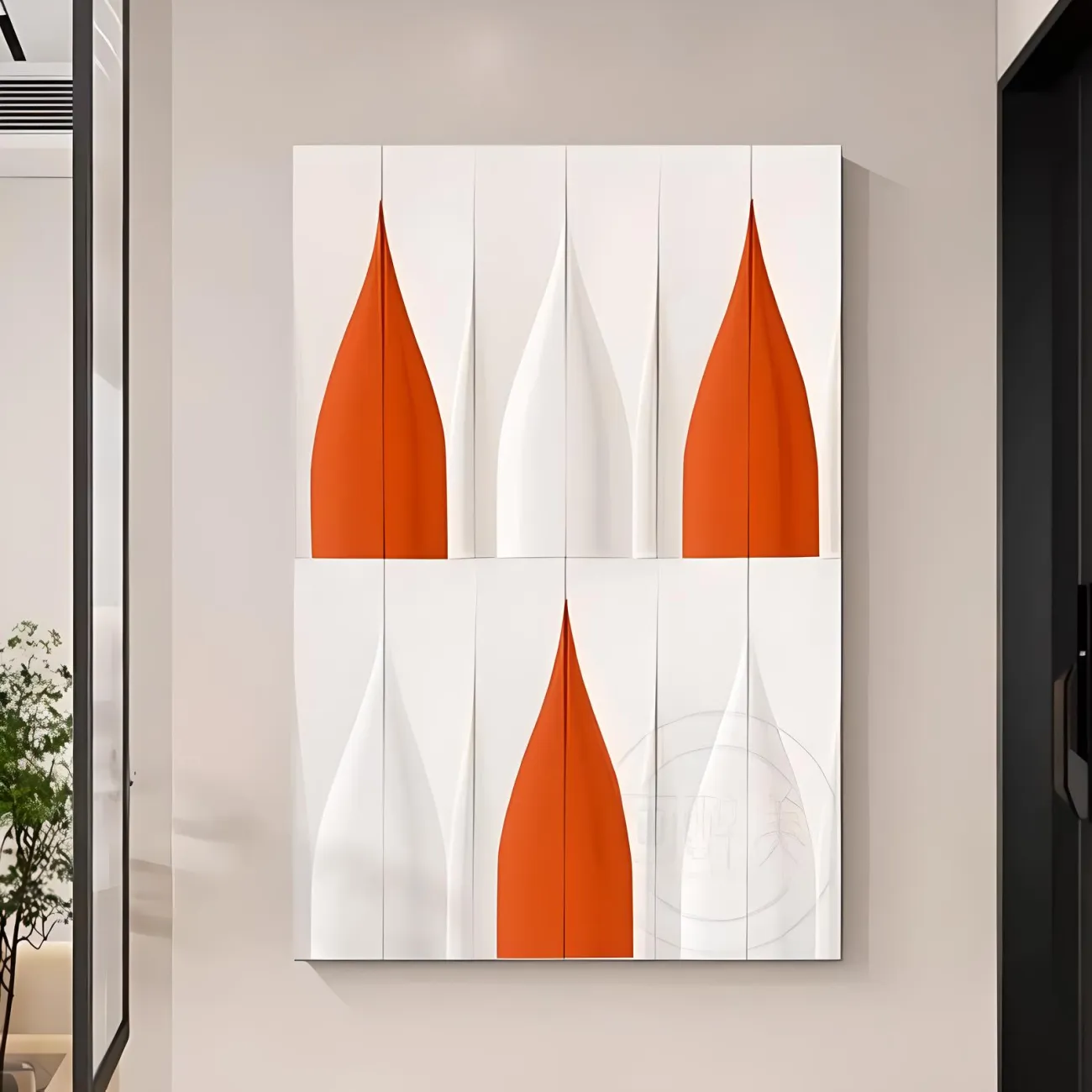 Скандинавская минималистская рельефная картина "Пьяная красавица" 37924-30 Скандинавская минималистская рельефная картина "Пьяная красавица" 37924-30