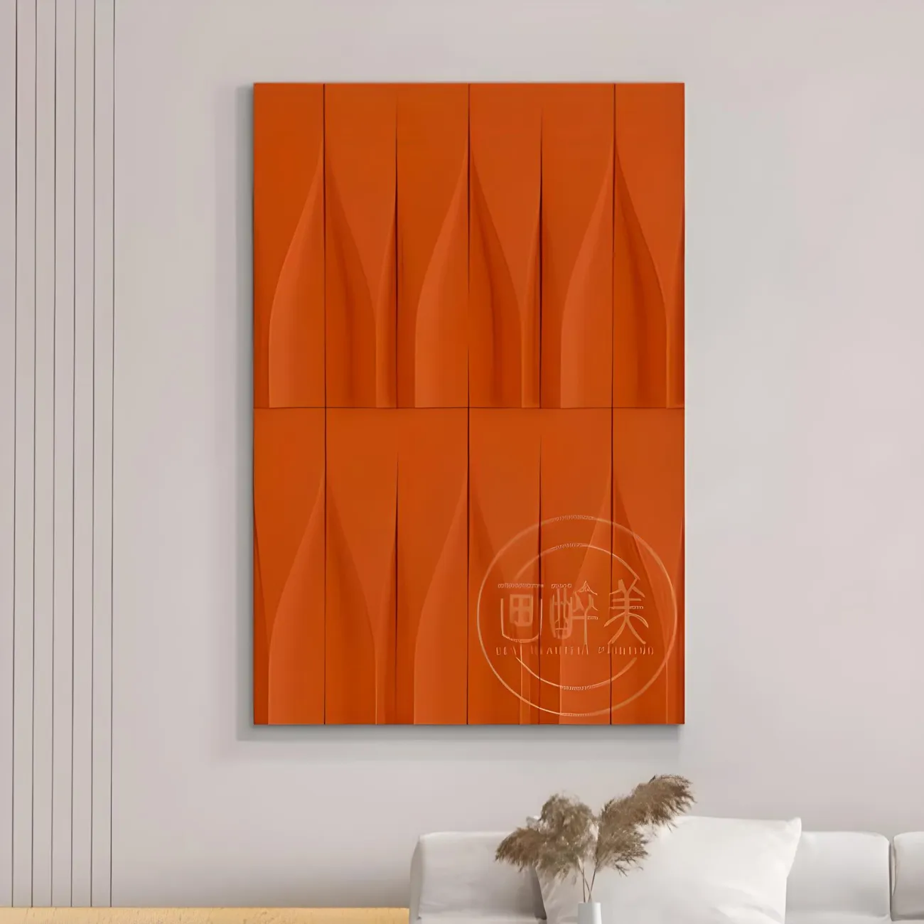 Скандинавская минималистская рельефная картина "Пьяная красавица" 37924-30 Скандинавская минималистская рельефная картина "Пьяная красавица" 37924-30