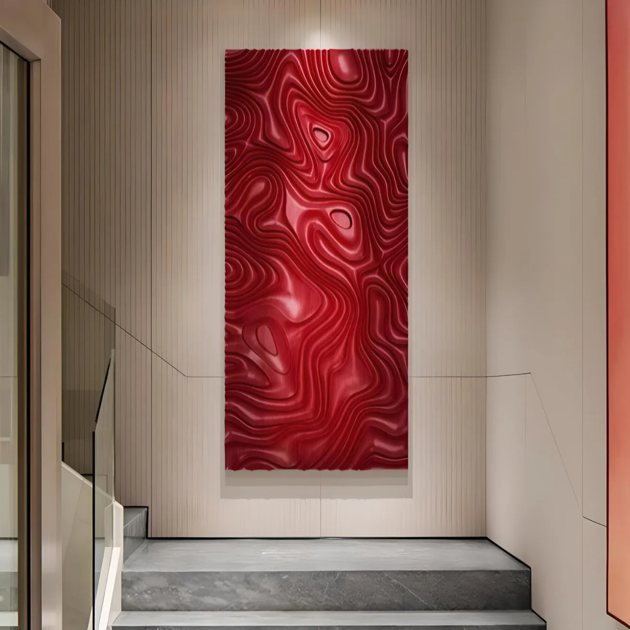 Оригинальная текстурная трехмерная картина "Пьяная красавица" 37925-30 Оригинальная текстурная трехмерная картина "Пьяная красавица" 37925-30