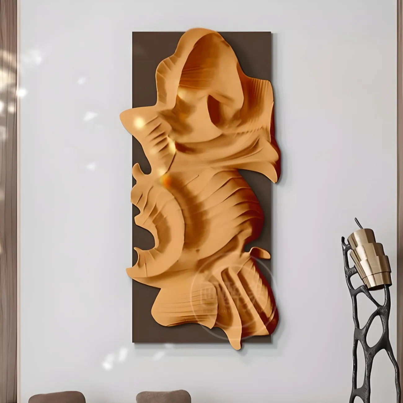 Декоративная объемная абстрактная картина "Пьяная красавица" 37927-30 Декоративная объемная абстрактная картина "Пьяная красавица" 37927-30