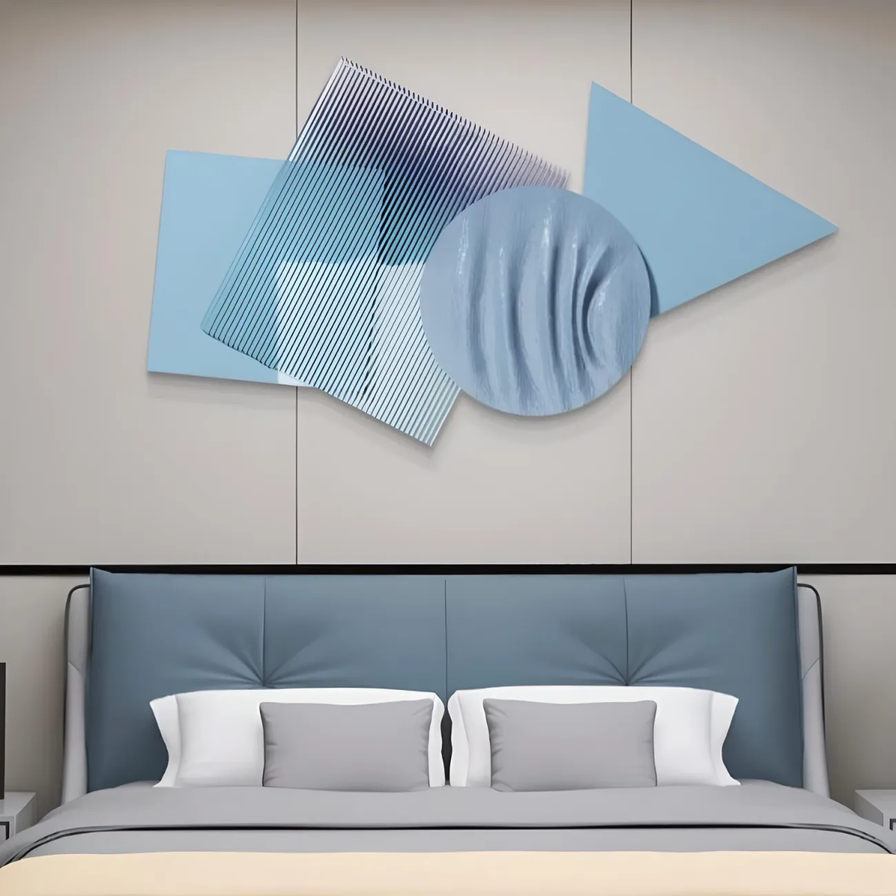 Трехмерная геометрическая акриловая картина "Пьяная красавица" 37928-30 Трехмерная геометрическая акриловая картина "Пьяная красавица" 37928-30