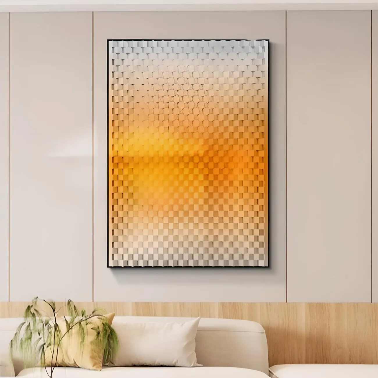 Высококачественная трехмерная градиентная картина "Пьяная красавица" 37932-30