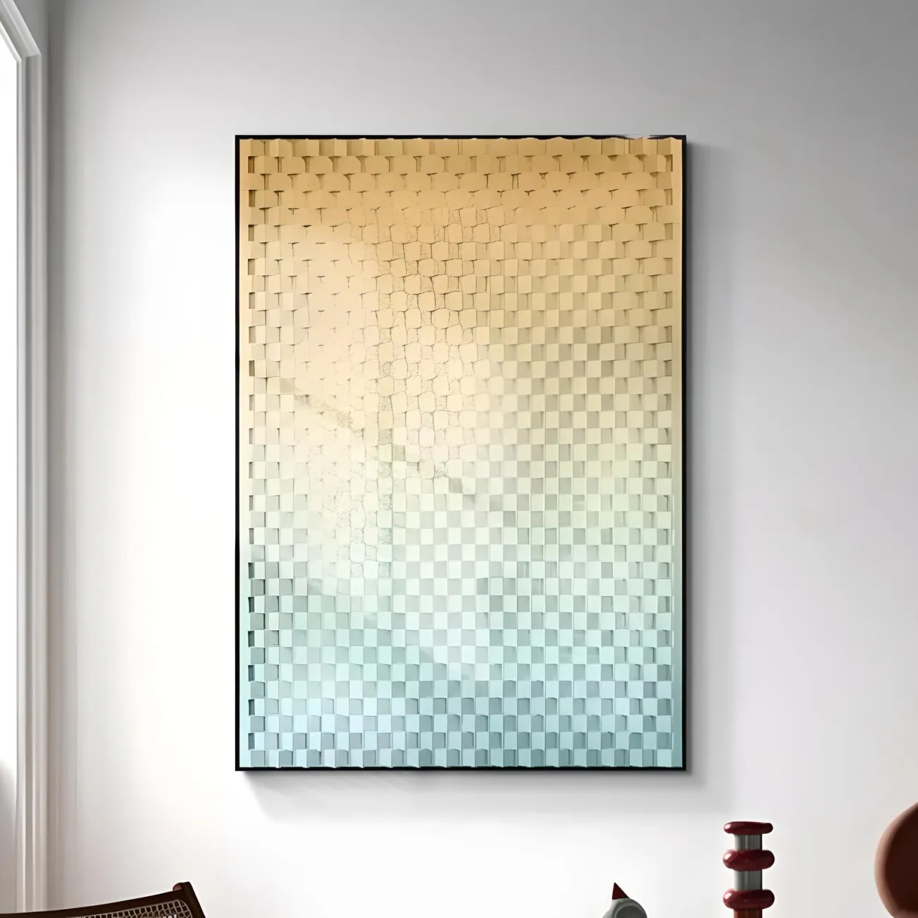 Высококачественная трехмерная градиентная картина "Пьяная красавица" 37932-30