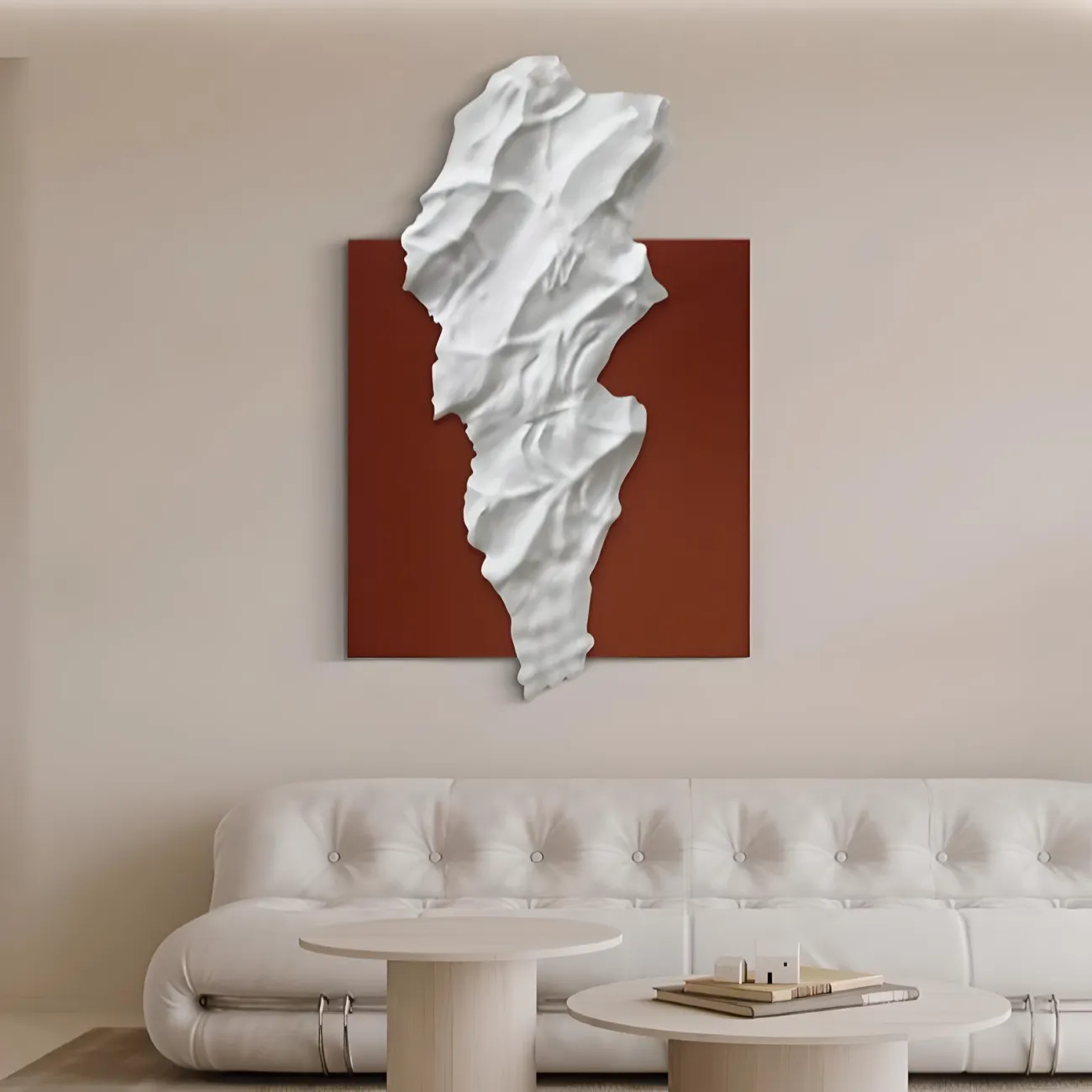 Абстрактная рельефная трехмерная картина "Пьяная красавица" 37934-30