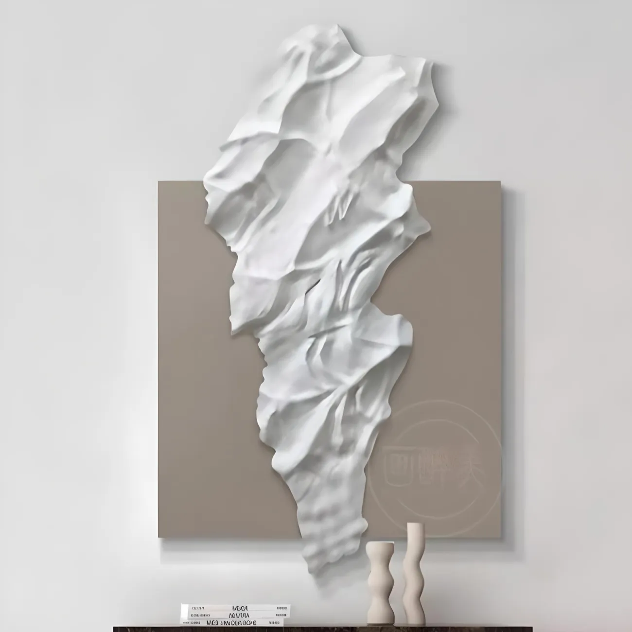 Абстрактная рельефная трехмерная картина "Пьяная красавица" 37934-30