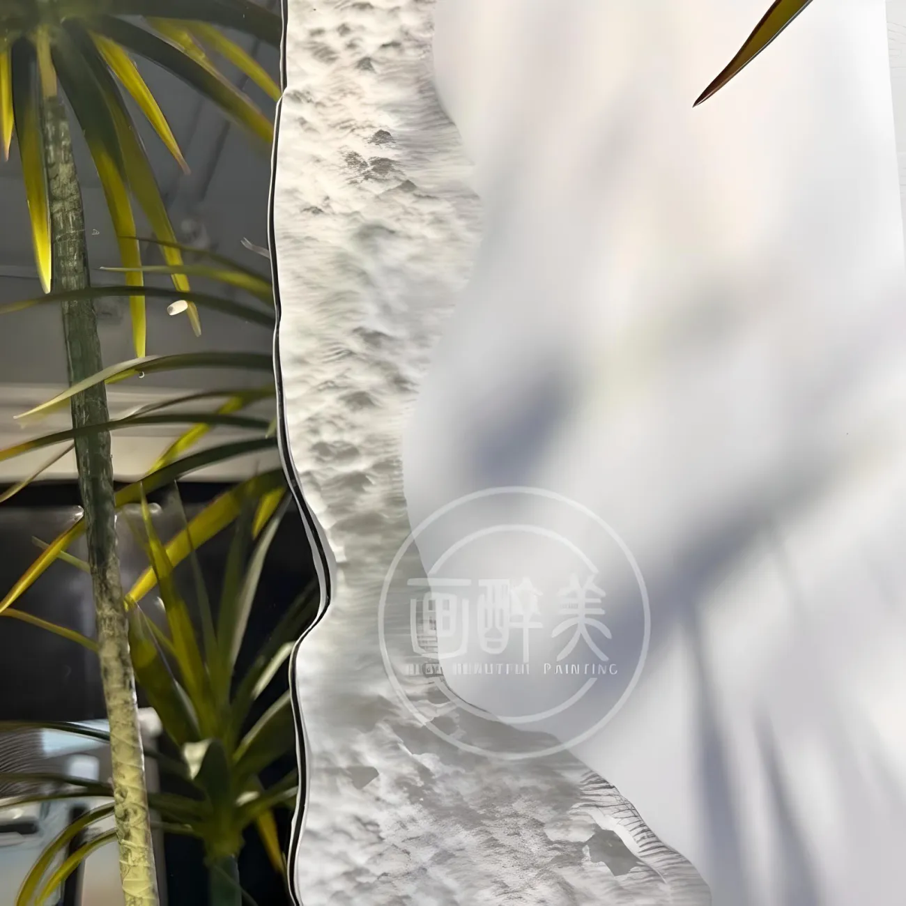 Современная зеркальная трехмерная картина "Пьяная красавица" 37941-30