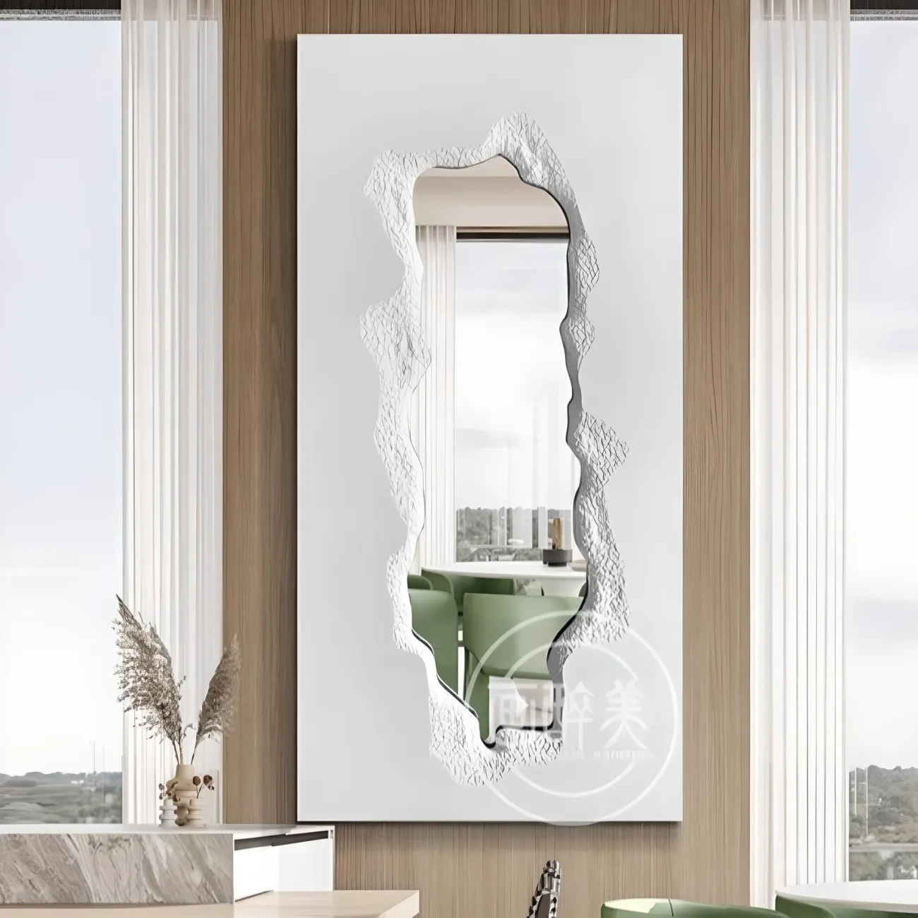 Современная зеркальная трехмерная картина "Пьяная красавица" 37941-30