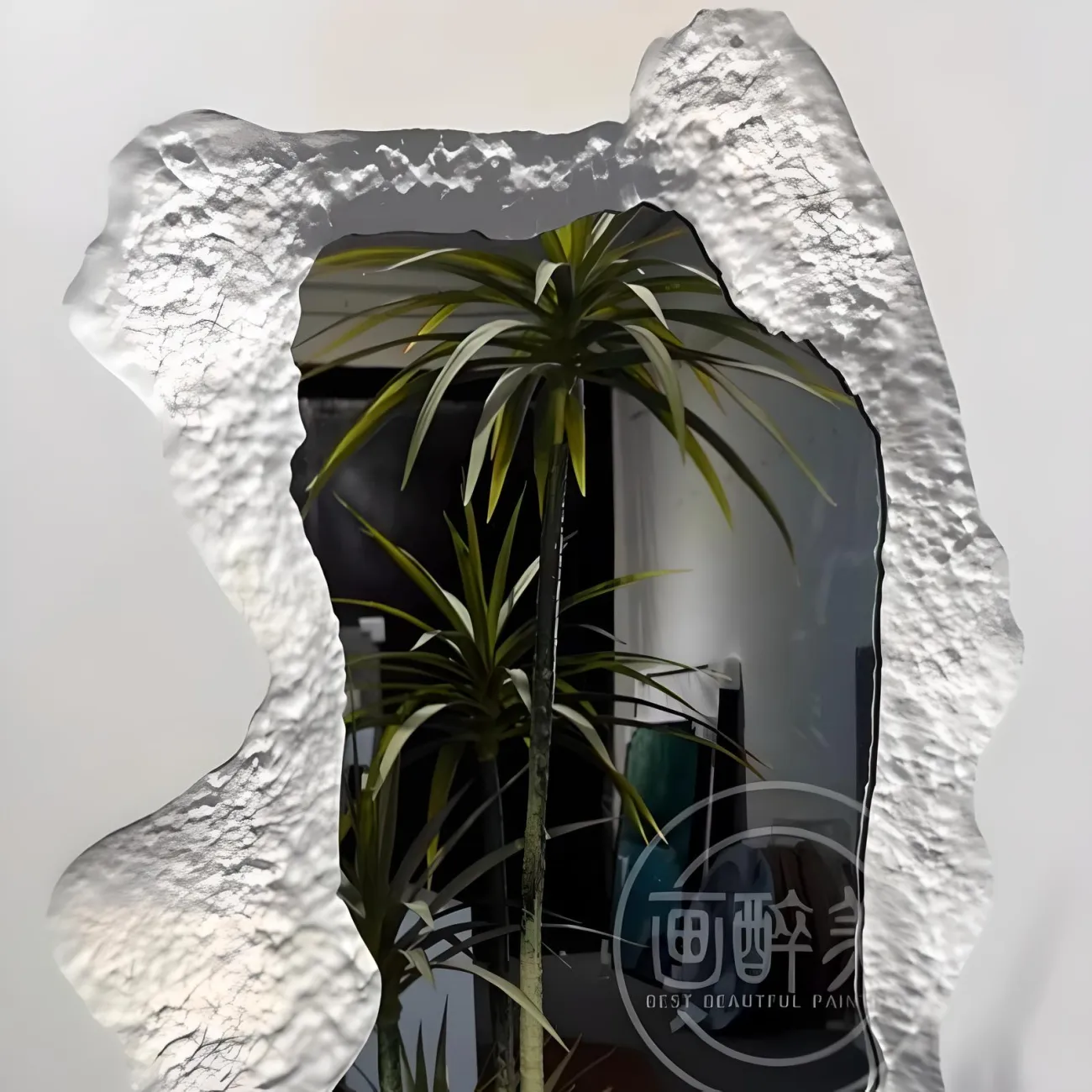 Современная зеркальная трехмерная картина "Пьяная красавица" 37941-30