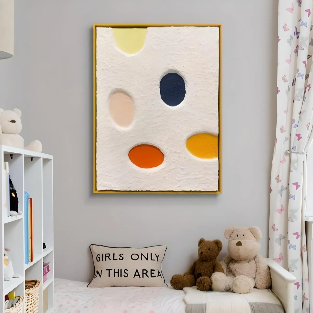 Скандинавская креативная трехмерная картина "Пьяная красавица" 37945-30