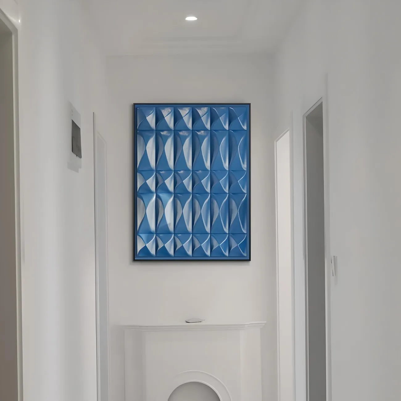 Однотонная декоративная трехмерная картина "Пьяная красавица" 37946-30