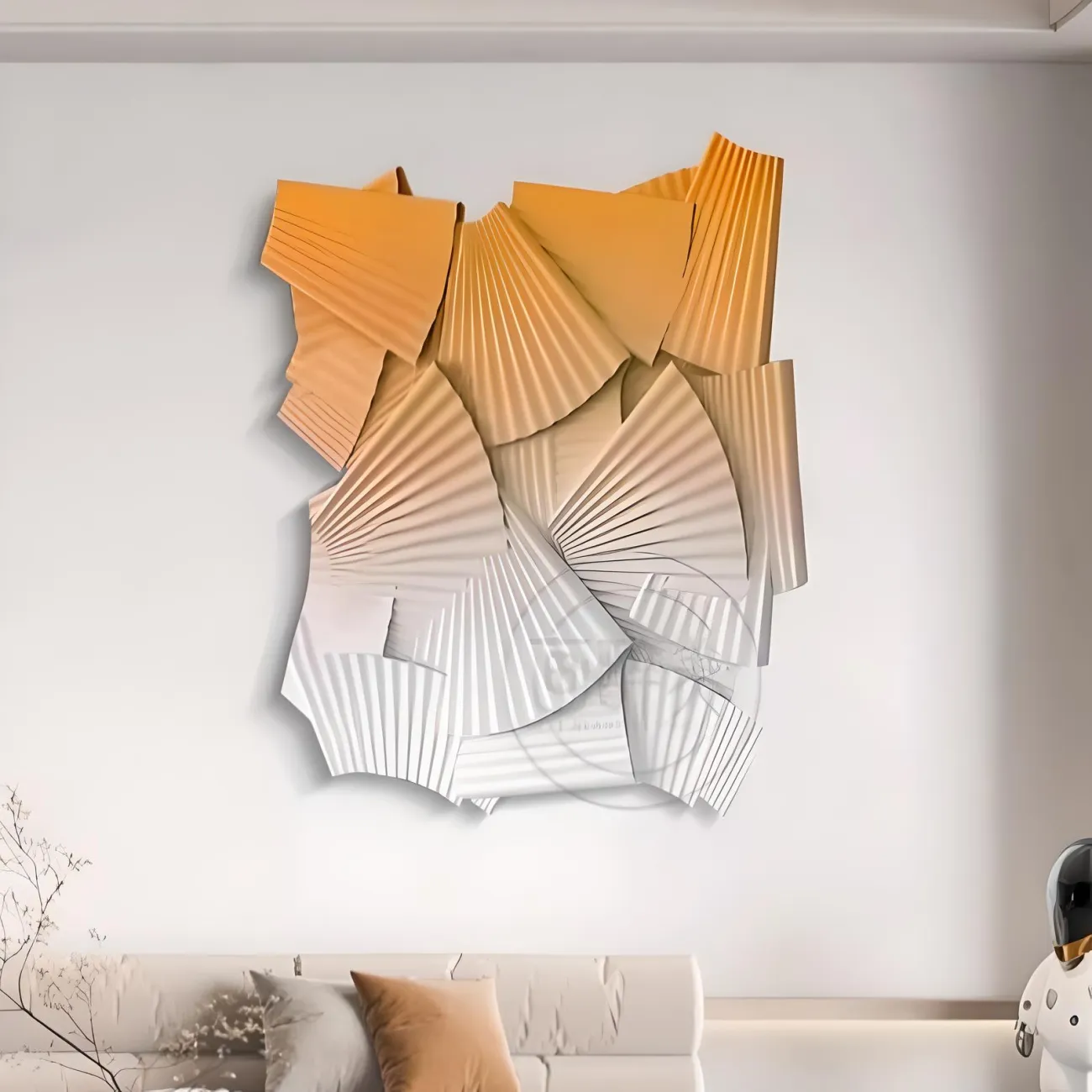 Декоративная градиентная рельефная картина "Пьяная красавица" 37947-30 Декоративная градиентная рельефная картина "Пьяная красавица" 37947-30