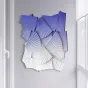 Декоративная градиентная рельефная картина "Пьяная красавица" 37947-30
