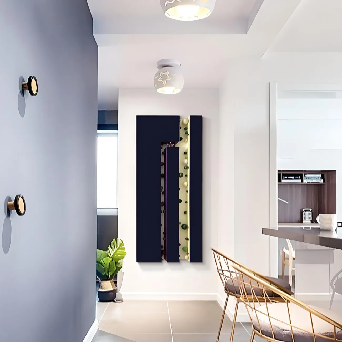 Дизайнерская роскошная трехмерная картина "Пьяная красавица" 37948-30