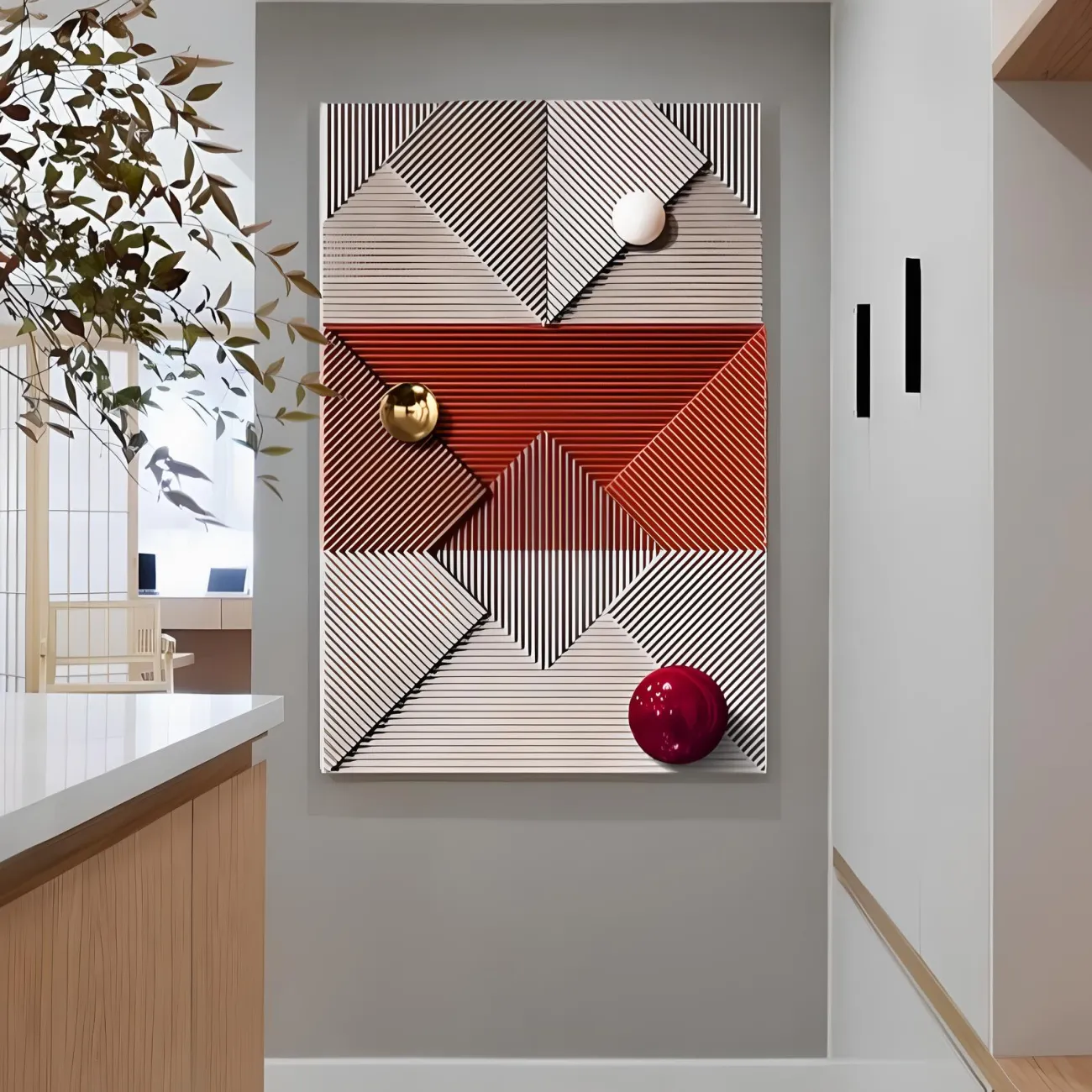 Высококачественная декоративная трехмерная картина "Пьяная красавица" 37951-30 Высококачественная декоративная трехмерная картина "Пьяная красавица" 37951-30