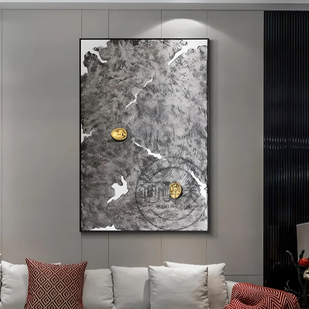 Декоративная картина "Пьяная красавица" 37954-30 в китайском стиле