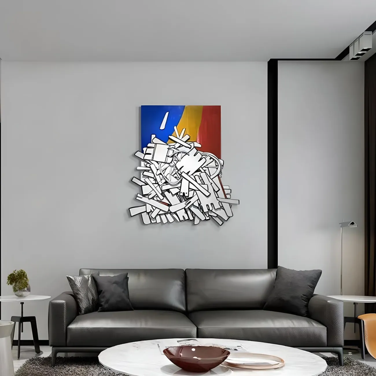 Творческая художественная трехмерная картина "Klein Blue" 37961-30