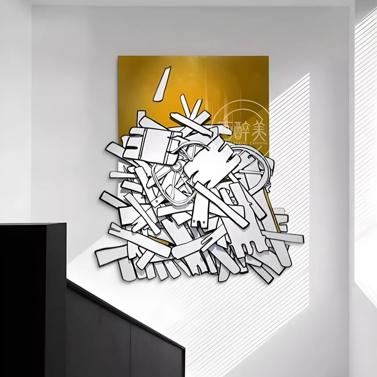 Творческая художественная трехмерная картина "Klein Blue" 37961-30