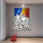 Творческая художественная трехмерная картина "Klein Blue" 37961-30