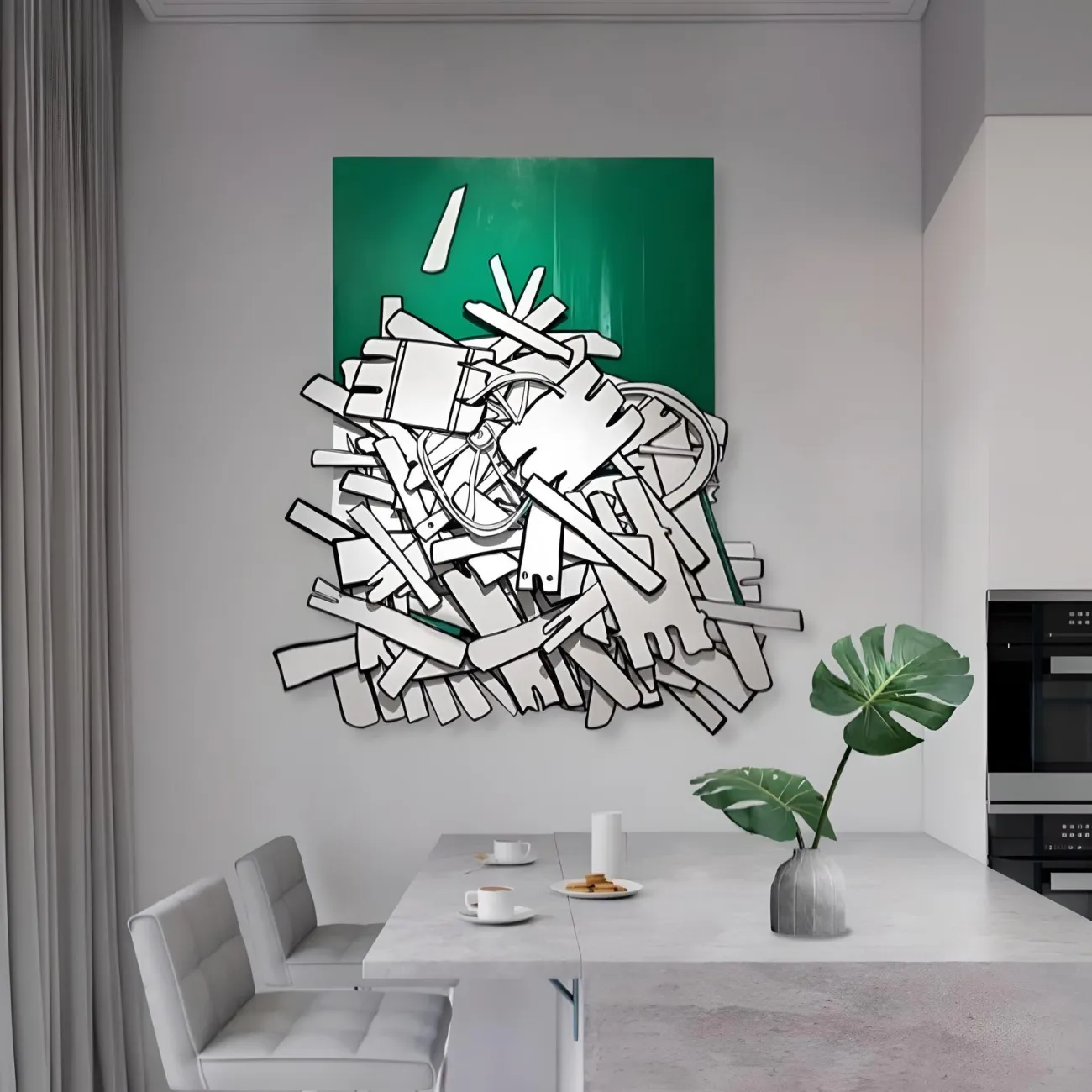 Творческая художественная трехмерная картина "Klein Blue" 37961-30