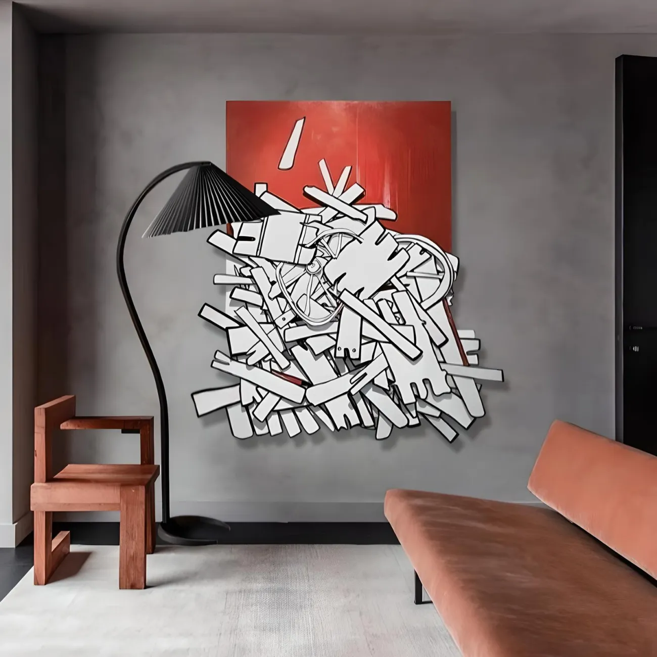 Творческая художественная трехмерная картина "Klein Blue" 37961-30