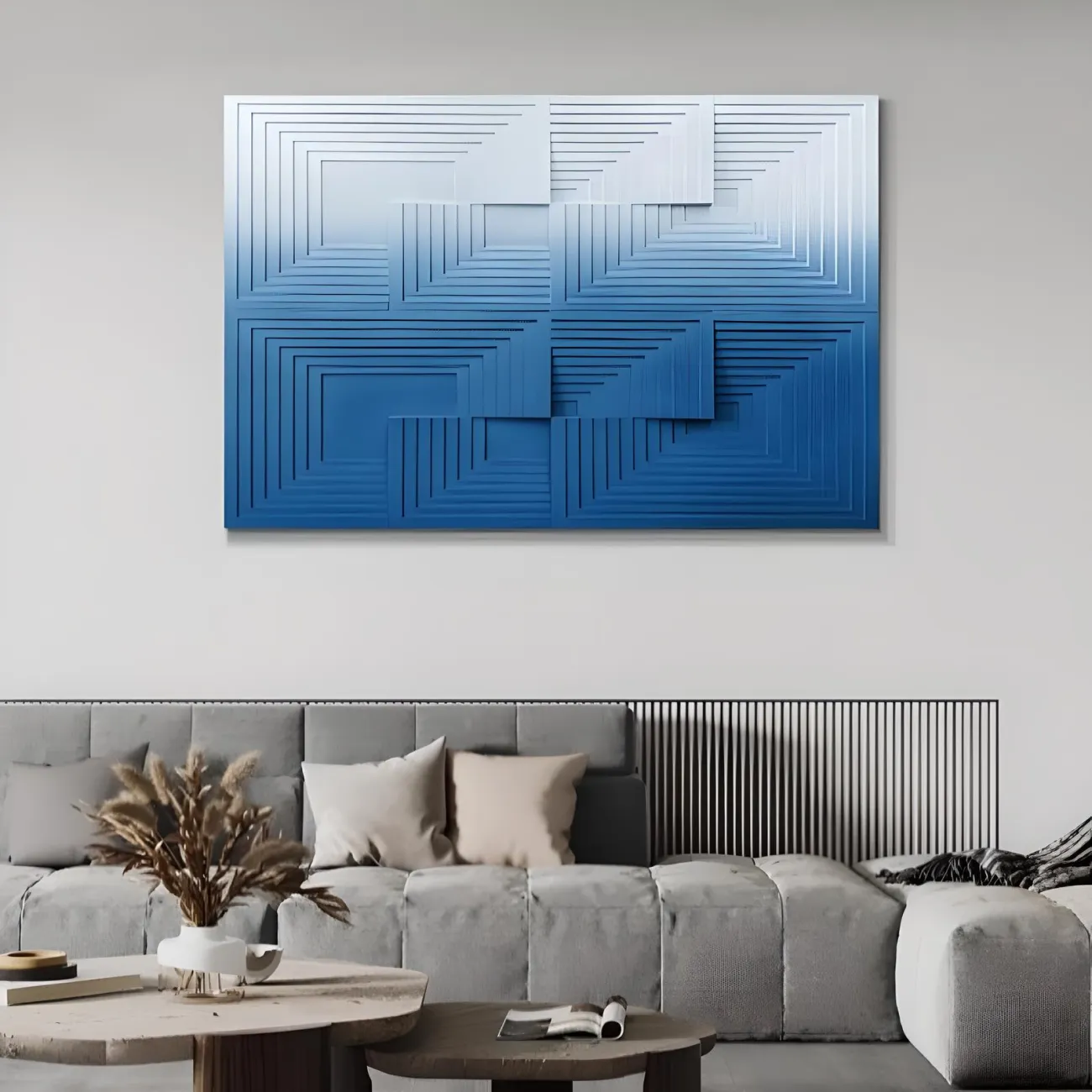 Современная градиентная трехмерная картина "Пьяная красавица" 37963-30