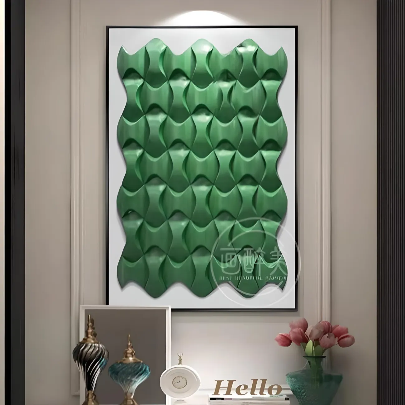 Светлая роскошная современная картина "Пьяная красавица" 37966-30