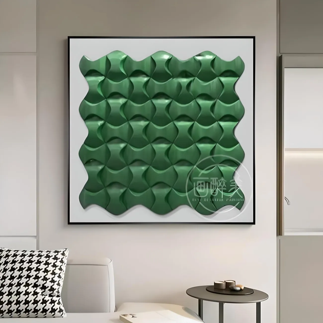 Светлая роскошная современная картина "Пьяная красавица" 37966-30