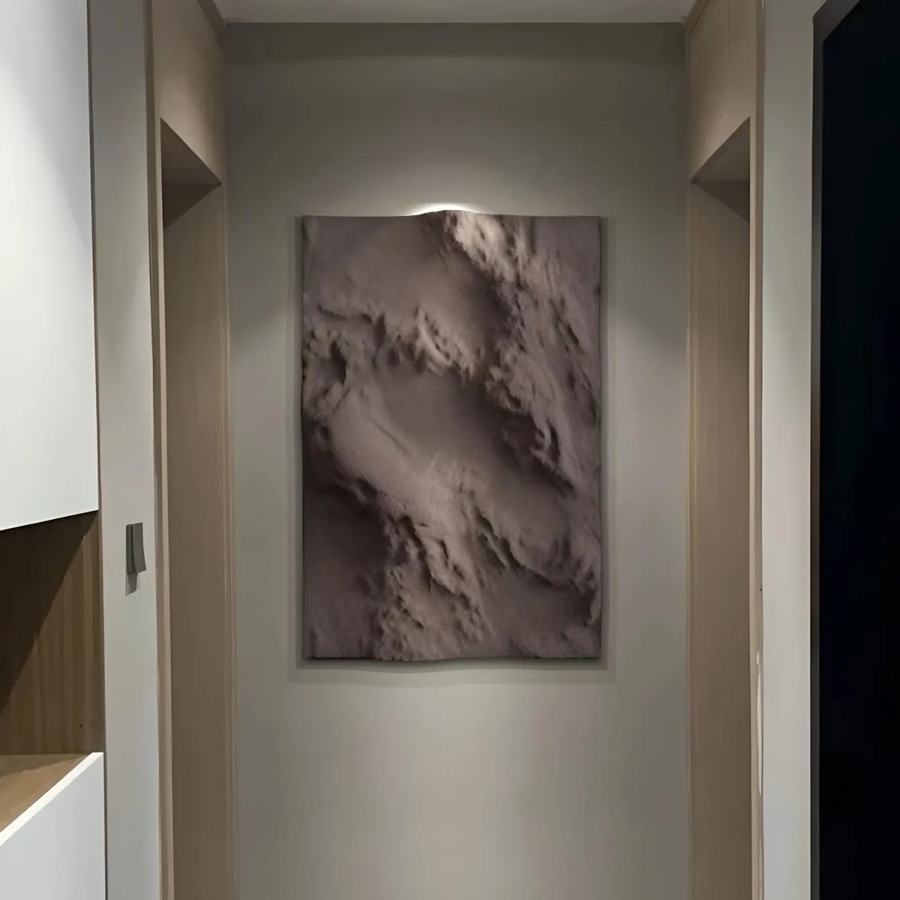 Минималистичная трехмерная рельефная картина "Пьяная красавица" 37968-30