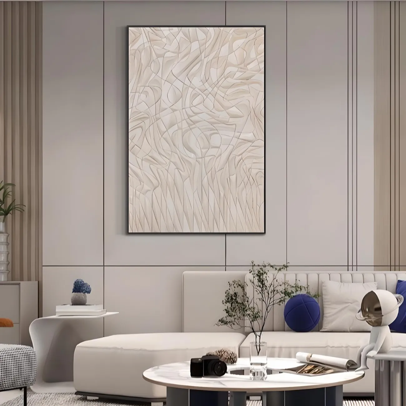 Минималистская трехмерная рельефная картина "Пьяная красавица" 37970-30 Минималистская трехмерная рельефная картина "Пьяная красавица" 37970-30