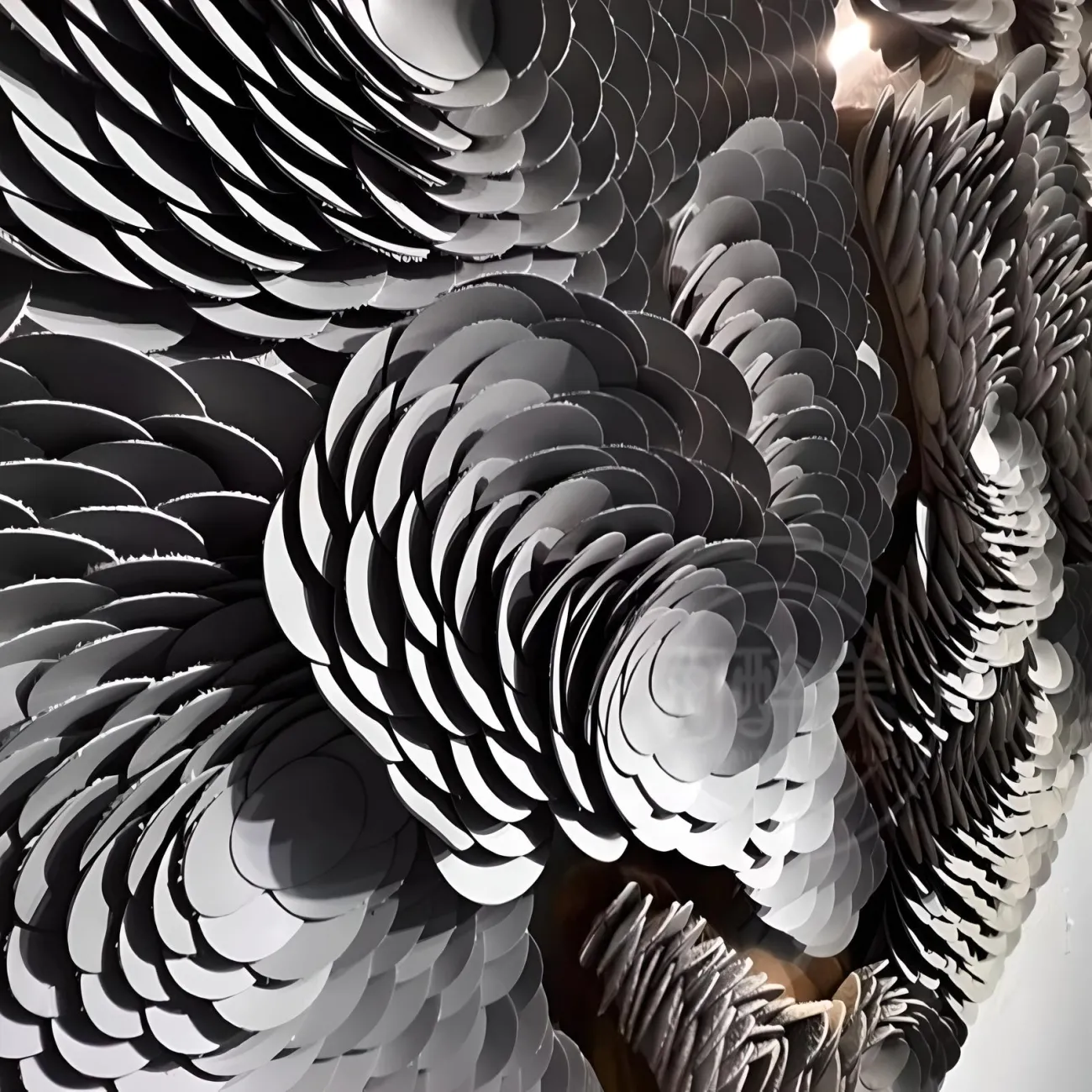 Акриловая кожаная трехмерная картина "Пьяная красавица" 37971-30