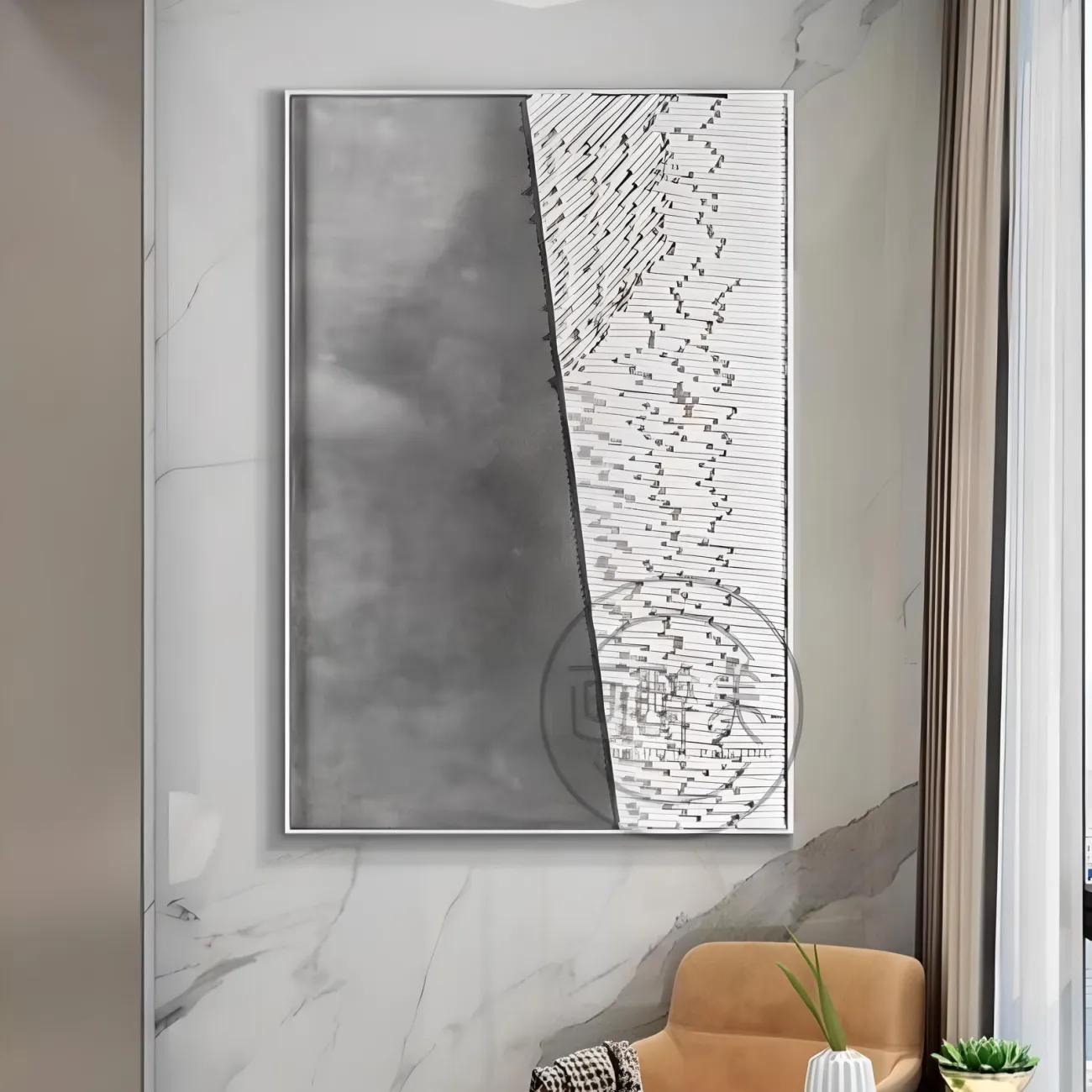 Трехмерная декоративная 3d картина "Пьяная красавица" 37976-30