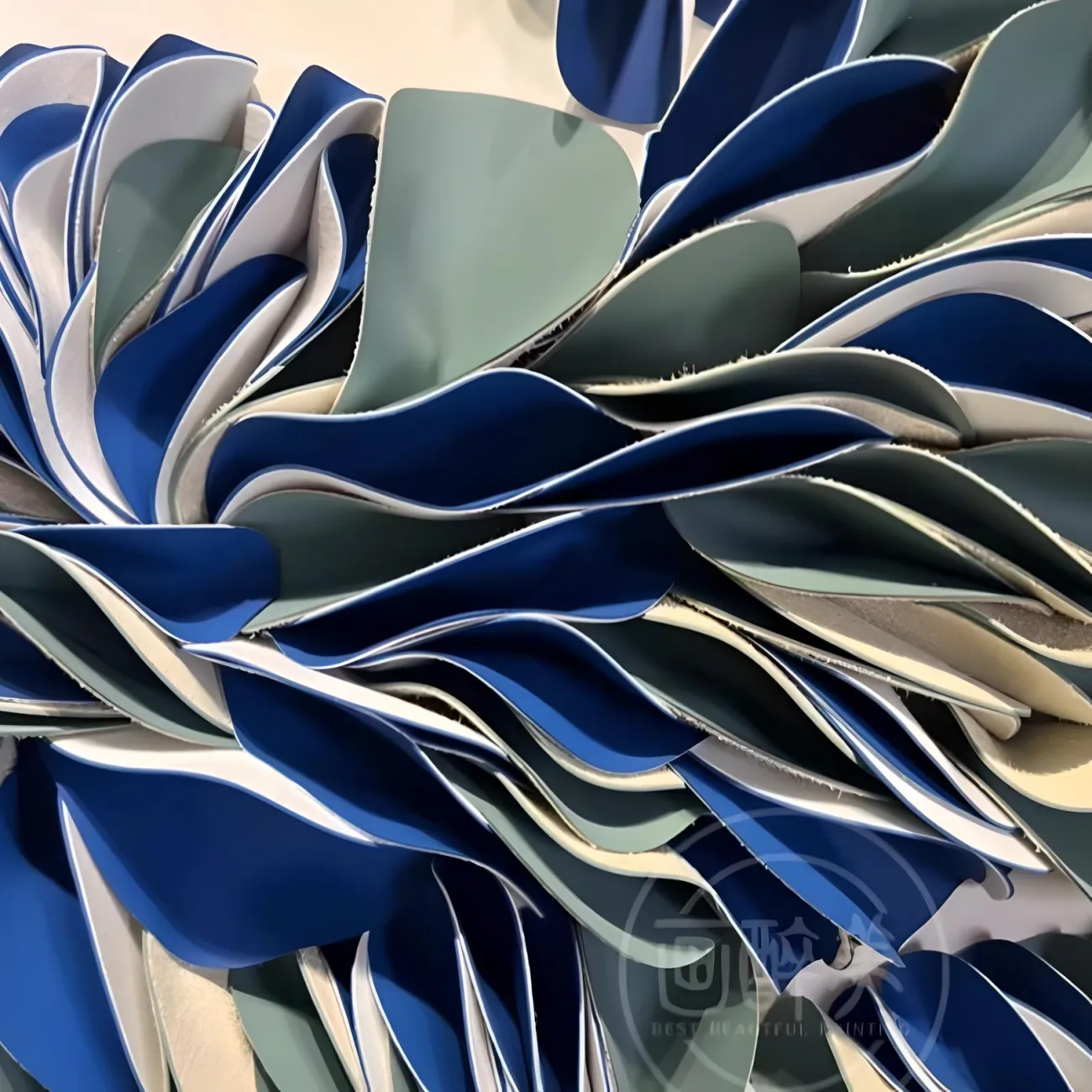 Креативная кожаная трехмерная картина "Пьяная красавица" 37977-30