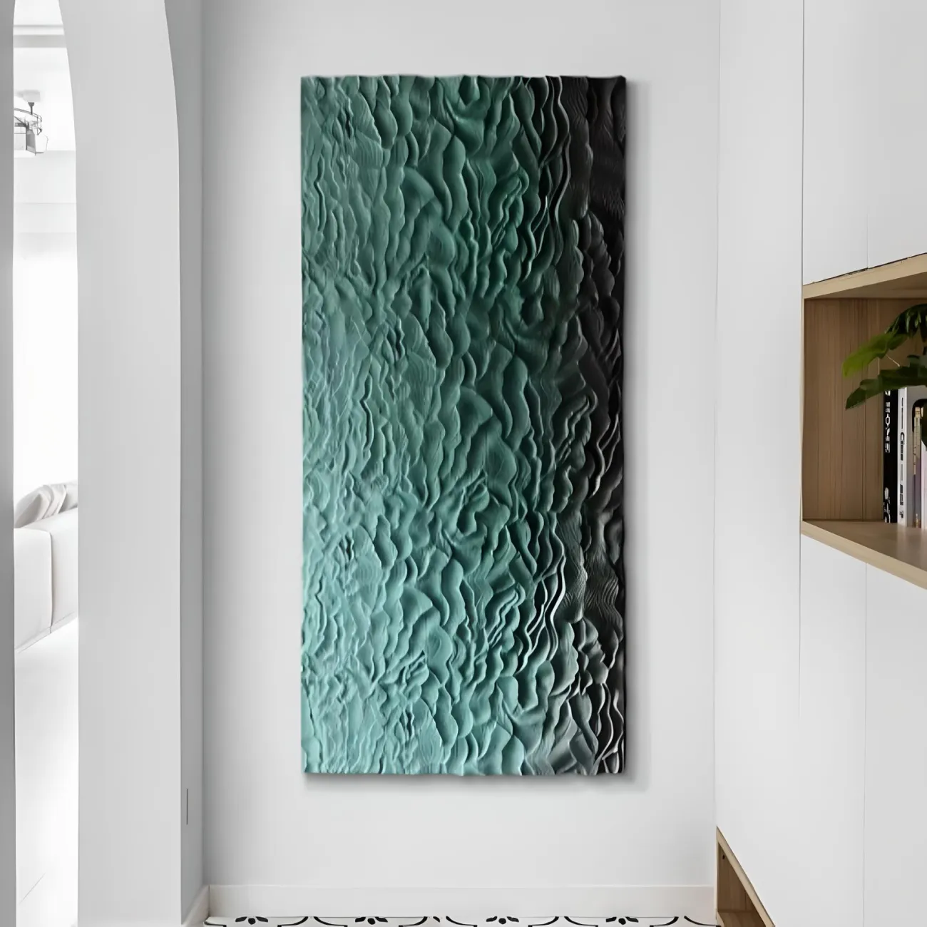 Рельефная абстрактная трехмерная картина "Пьяная красавица" 37984-30