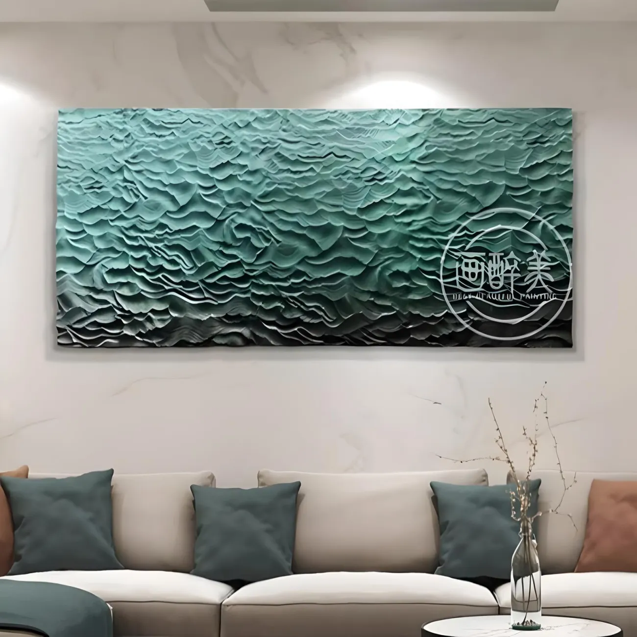 Рельефная абстрактная трехмерная картина "Пьяная красавица" 37984-30