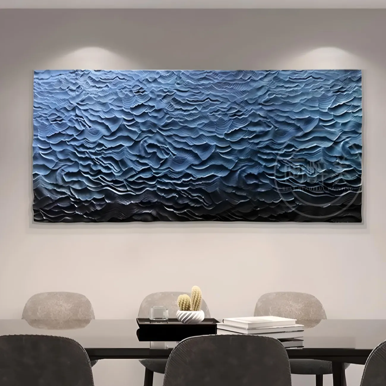 Рельефная абстрактная трехмерная картина "Пьяная красавица" 37984-30