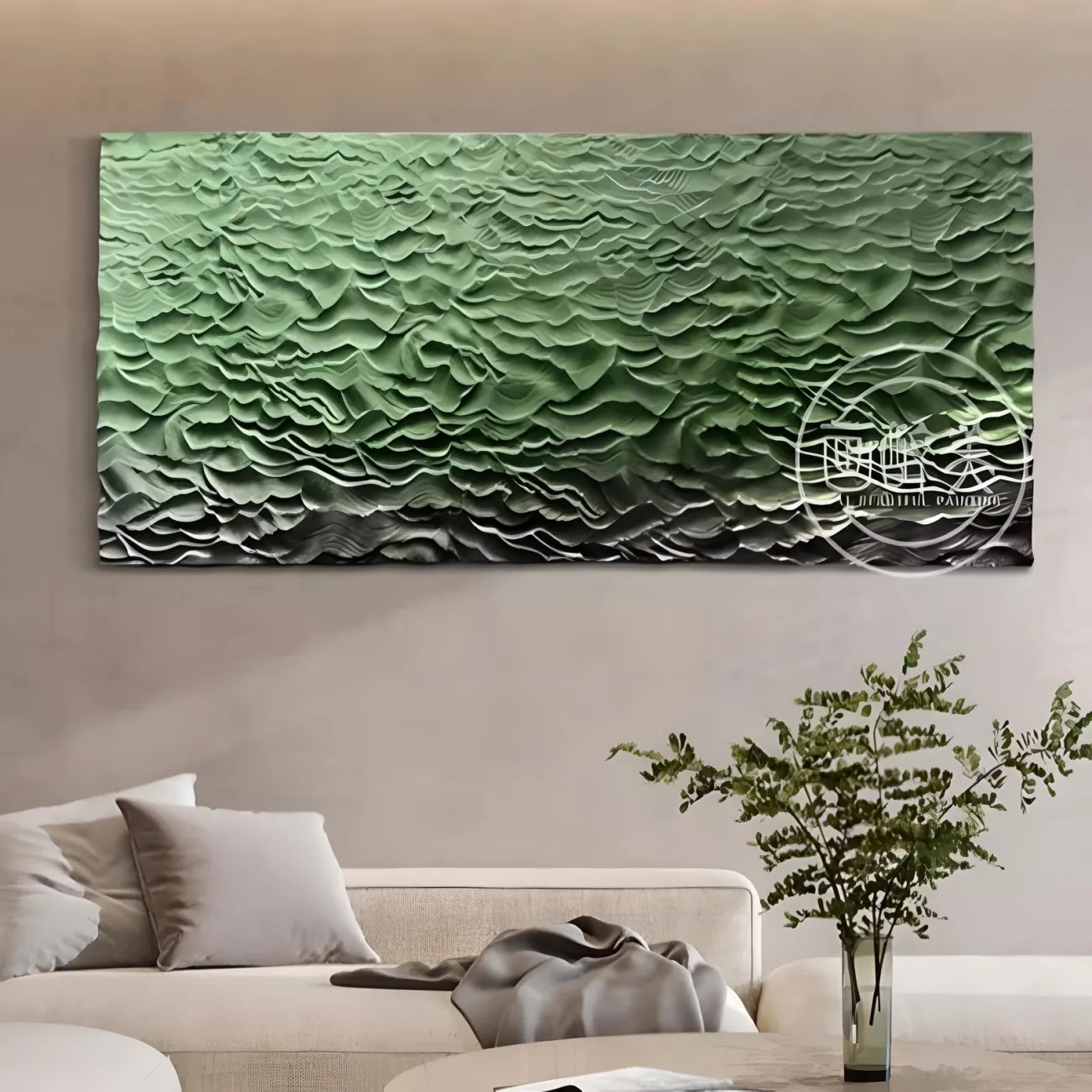 Рельефная абстрактная трехмерная картина "Пьяная красавица" 37984-30