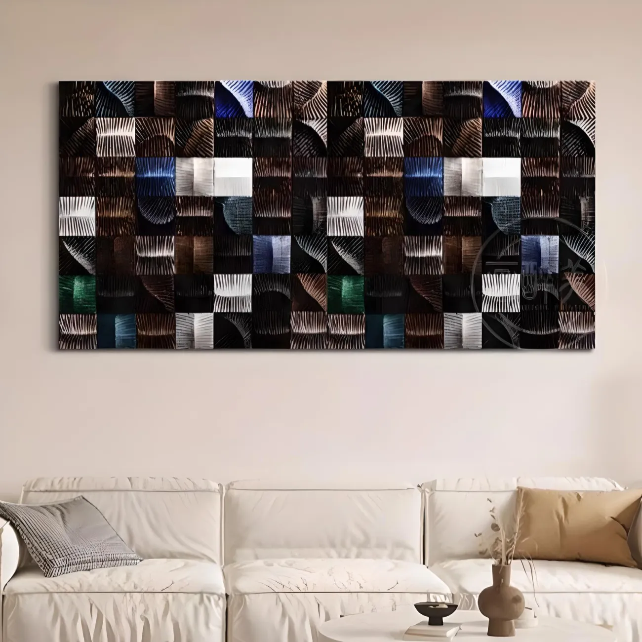 Оригинальная дизайнерская декоративная картина "Пьяная красавица" 37985-30