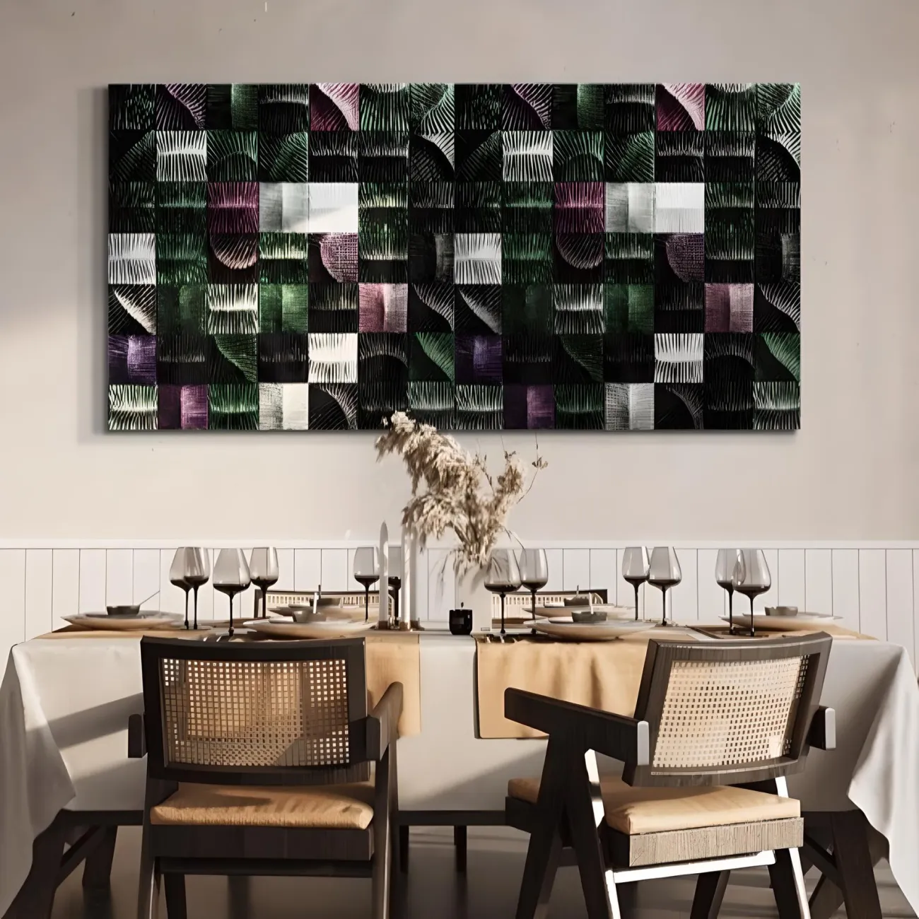 Оригинальная дизайнерская декоративная картина "Пьяная красавица" 37985-30