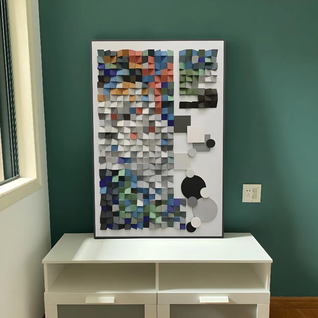 Креативная абстрактная трехмерная картина "Пьяная красавица" 37989-30