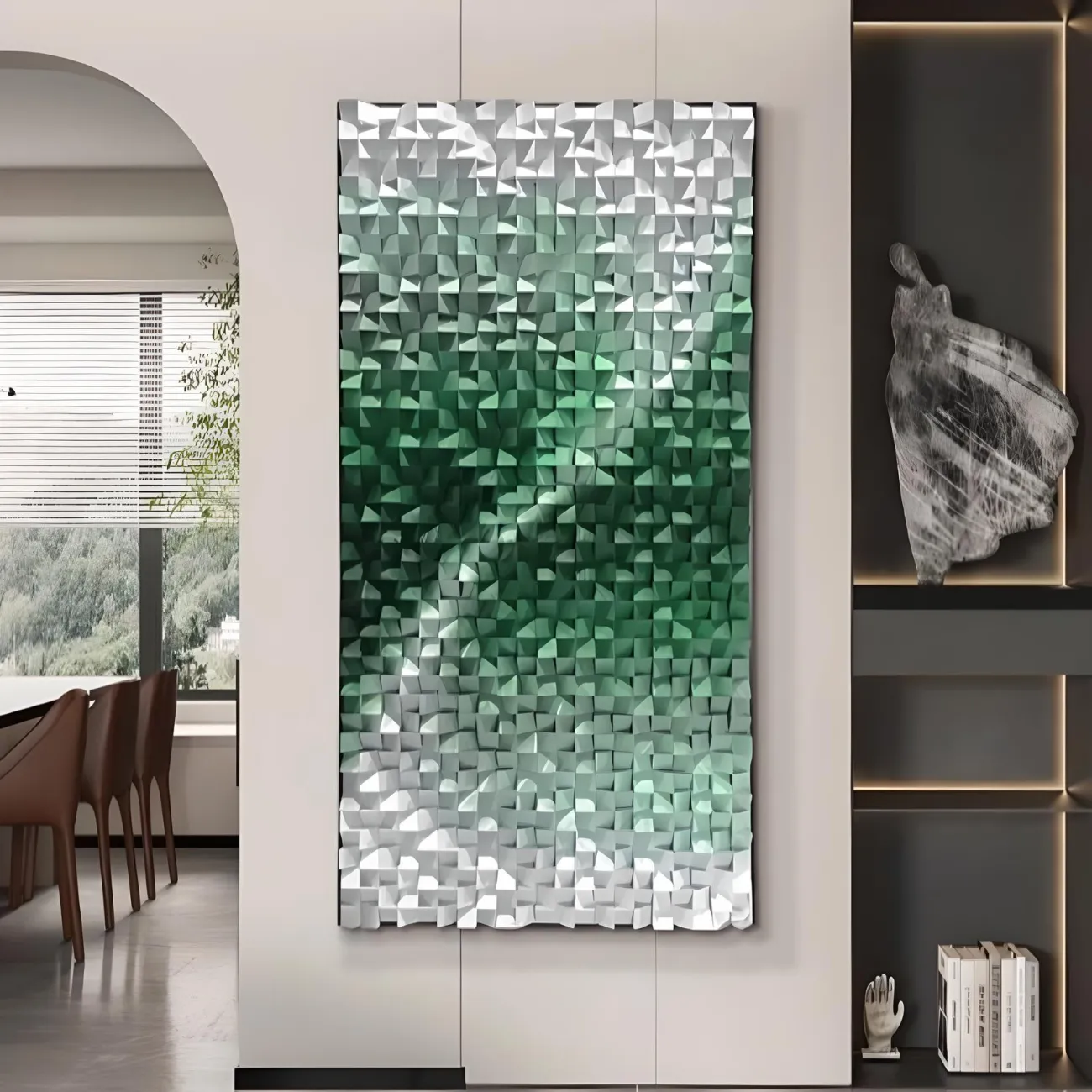 Современная мозаичная трехмерная картина "Пьяная красавица" 37994-30